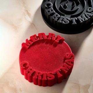 Forma Silicon Tort 3D Merry Christmas O 19 x H 4.5 cm, 1100 ml