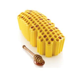 Forma Silicon Trunchi Fagure 25 x 9 x H 7.3 cm, 1100 ml (BEEHIVE 1100)