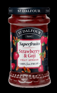 Gem Superfruits de Capsune si Goji Fara Zahar Adaugat, 170 g, St Dalfour