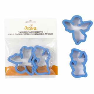 Ingerasi - Decupatoare Plastic O 7.5 x H 2.2 cm, Set 2 Buc