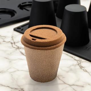 Kit Forma Silicon Coffe Cup 3D, 2 x 8 cavitati, O 6-5.5 x H 1-6 cm, 20+97 ml