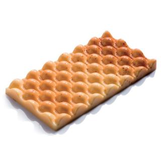 Matrita Policarbonat 3 Tablete Ciocolata Bubbles, 17. 5x 27.5 x H 2.6 cm, 80 gr