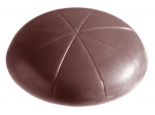 Matrita policarbonat Pastille Praline Ciocolata, 24 Cavitati, O 2.7 x H 0.6 cm, 3 g