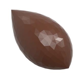 Matrita Policarbonat Quenelle Diamant 18 Praline Ciocolata 4.55 x 2.5 x H 1.25 cm, 7.5 g