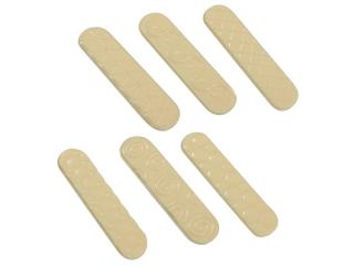 Matrite Plastic Decor Ciocolata pentru Eclair Mignon, Set 6 Buc, 72 Decoruri