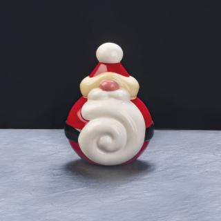 Mos Craciun 3D Twist O 14 x h 18 cm - Kit Matrite Plastic 2 Subiecte
