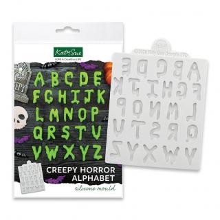 Mulaj Silicon Alfabet Horror Halloween H 1.9 cm