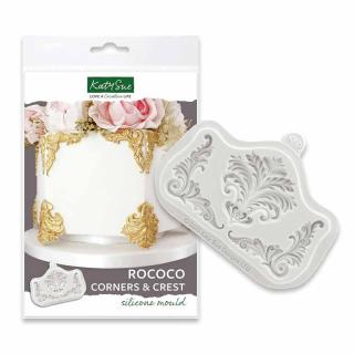 Mulaj Silicon Decor Rococo 3 Subiecte 6 - 5.5 x 5.5 - 5 cm