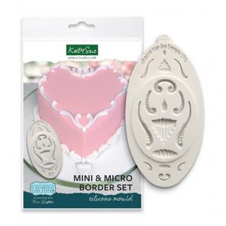 Mulaj Silicon Mini si Micro Borduri, 16 Subiecte O 1.3 si 2.6 cm