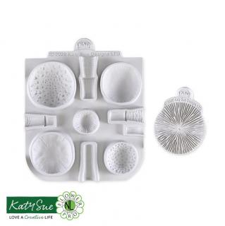Mulaje Silicon 5 Ciupercute Padure 3D, Set 2 Mulaje