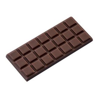 Napolitain Ciocolata 7.4 x 3.3 x H 0.5 cm - Matrita Policarbonat Clasic, 12 cavitati