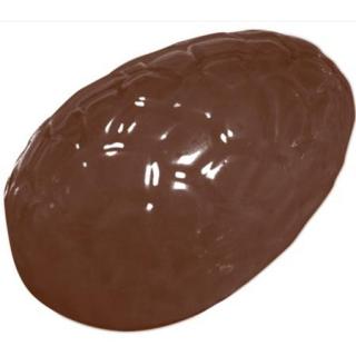 Oua decorate h 3.9 cm - Matrita Plastic Ciocolata