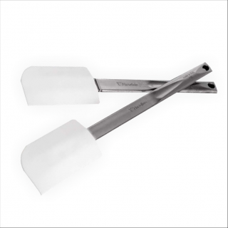 Paleta - Spatula din Silicon cu Maner Plastic Rigid, Temp. Max. 230 ,  C, L 40 cm