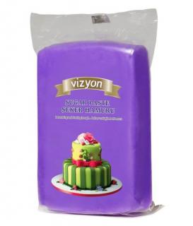 Pasta de Zahar Mov, Acoperire si Decoruri, 1 kg, Vizyon