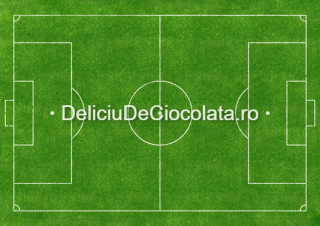 Pasta Zahar imprimata Teren Fotbal Model 2, A4
