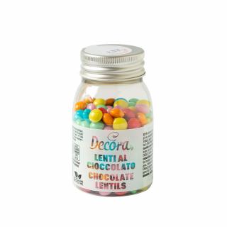 Perle Aplatizate Ciocolata Colormix O 10 mm, 80 gr