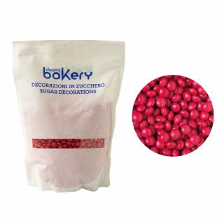 Perle Aplatizate Ciocolata Rosu O 10 mm, 1 kg