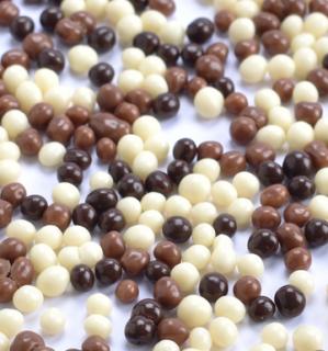 Perle de Ciocolata Mix - Cereale Crocante Glazurate, 1.5 kg, O 5 mm