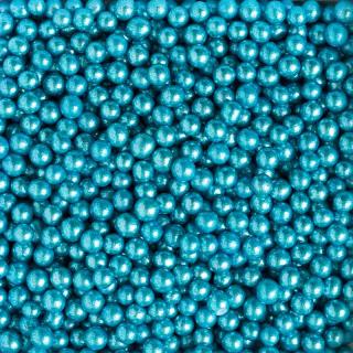 Perle Zahar Bleu Metalizat O 5mm, 1 Kg
