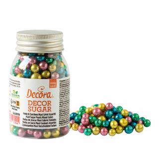 Perle Zahar ColorMix Metalizat O 7mm, 100 gr