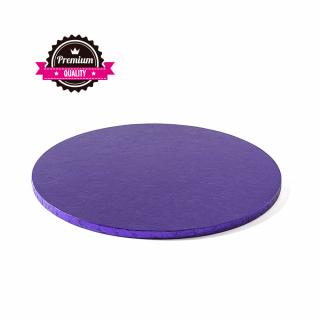 Platou Tort Rotund Violet, O 30 x H 1.2 cm