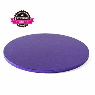 Platou Tort Rotund Violet, O 40 x H 1.2 cm