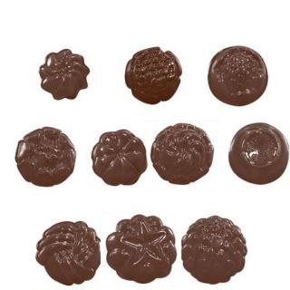 Praline Mixte 11 modele - Matrita Plastic Ciocolata