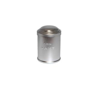 Presarator Produse Pudra, O 6.5 x H 9.5 cm, Aluminiu Satinat