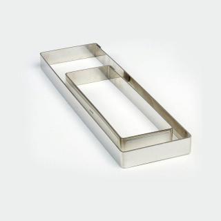 Rama Inox Dreptunghiulara Colturi Drepte 8x28xH2 cm