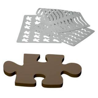 Sablon Silicon Puzzle - 18 decoruri