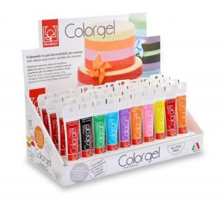 Set Coloranti Alimentari Gel, 40 buc x 20 gr