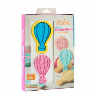 Set Decupator Balon Aer Cald + marcaje silicon 9.5 x 6 x H 2.2 cm