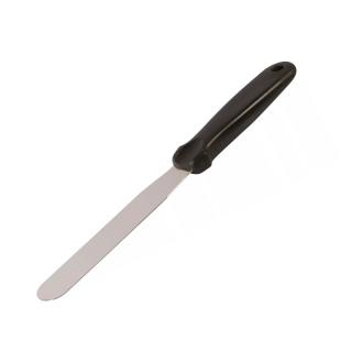 Spatula Nivelare Dreapta din Inox cu Maner Plastic, Lama L 16 x 3.2 cm