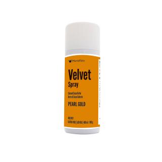 SPRAY VELVET - Colorant Alimentar Auriu Perlat fara E171, 400 ml