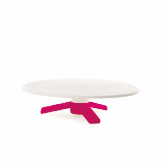 Suport Plastic Decorare si Prezentare Tort O 24 x H 6 cm