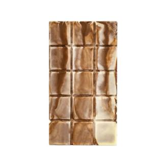 Tablete Ciocolata 18 x 10 x H 3.2 cm - Matrita Policarbonat Dubai, 2 Cavitati, 550 gr
