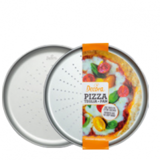 Tava Coacere Pizza O 28 x H 1.8 cm, Aluminiu Anodizat