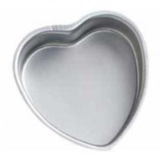 Tava Inima Margini Drepte, O 25 x H 5 cm, Aluminiu Anodizat