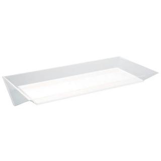 Tavite Plastic Prezentare Produse, Model Dreptunghiular Transparent, 24.5 x 11 x H 1.8 cm, Set 50 Buc