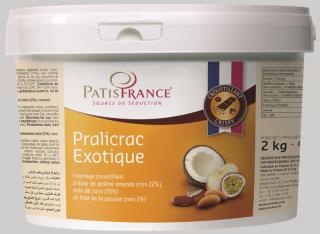 Umplutura   Crema de Migdale, Cocos si Fructul Pasiunii, Pralicrac Exotique, PatisFrance, 2 Kg