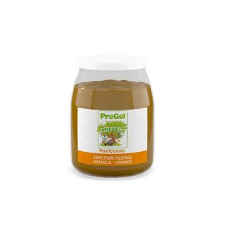 Umplutura Piure cu Bucati Fruct Portocala PreGel, 1.1 kg