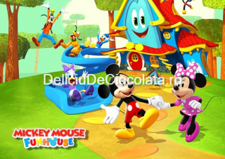 Vafa imprimata Clubul lui Mickey Mouse Model 2, A4