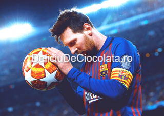 Vafa imprimata Fotbal Messi Model 3, A4