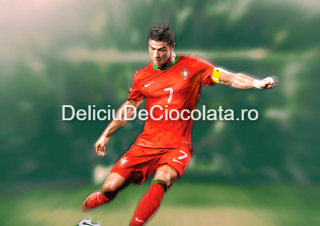 Vafa imprimata Fotbal Ronaldo Model 1, A4