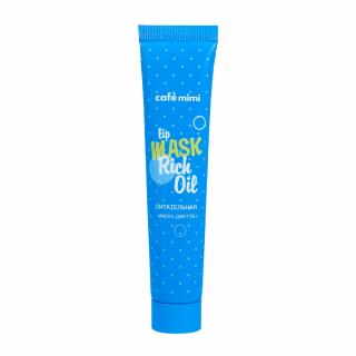 Balsam-Masca pentru buze Cafe Mimi Lip Mask Rich Oil cu extracte naturale si Vitaminele E si F 15ml