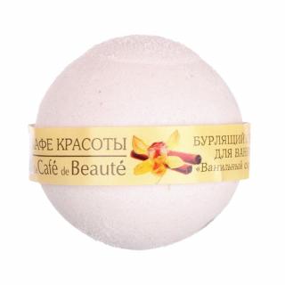 Figurina-bila (bomba) efervescenta pentru baie Le Cafe de Beaute Bath Bomb Vanilla Sorbet cu Vanilie 120gr