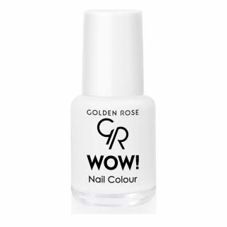 Lac de unghii (oja) Golden Rose Wow Alb 6ml