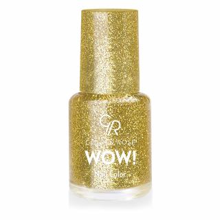 Lac de unghii (oja) Golden Rose Wow Auriu 6ml