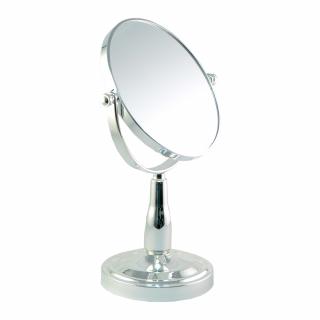 Oglinda cosmetica cu picior din metal si plastic 15cm