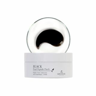 Plasturi anticearcan de ochi cu ser antirid si fermitate The Skin House Black Pearl Peptide Eye Patch 60bc 90g